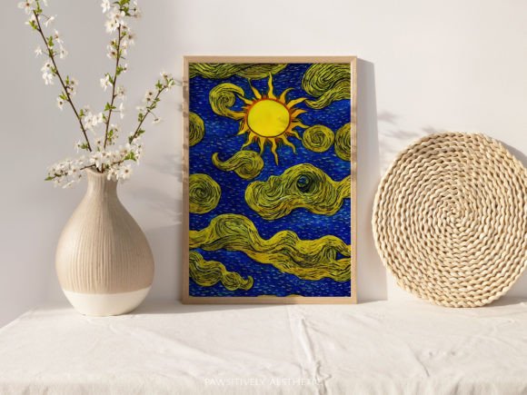 Download Sun Abstract Painting - Paint Collection