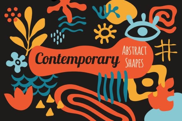 Download 33 Contemporary Abstract Organic Shapes - Organic shapes Collection