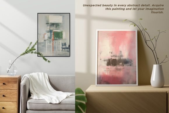 Download Vibrant Abstract Painting Art Print Vibr - Paint Collection