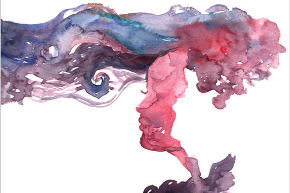 Download Abstract Painting Water Color of Beauty - Paint Collection