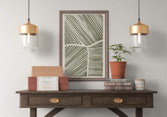 Download Abstract Painting Green Lines Art - Paint Collection